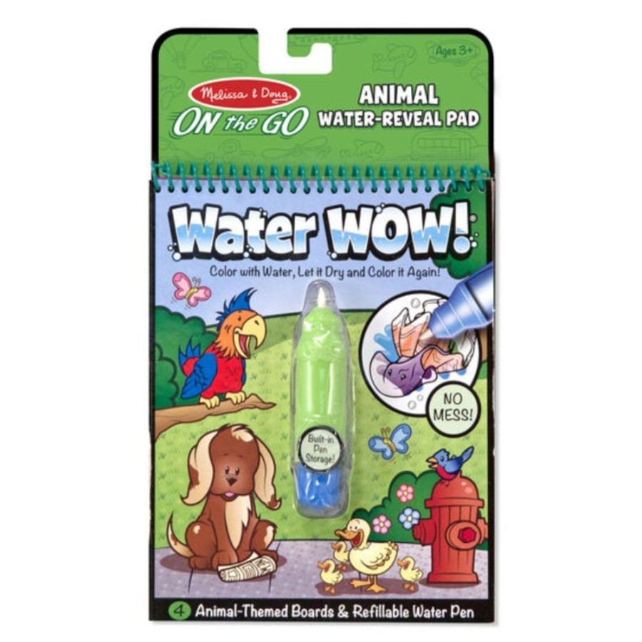 Spielzeug Melissa and Doug | Water Wow Mal Mit Wasser - Tiere