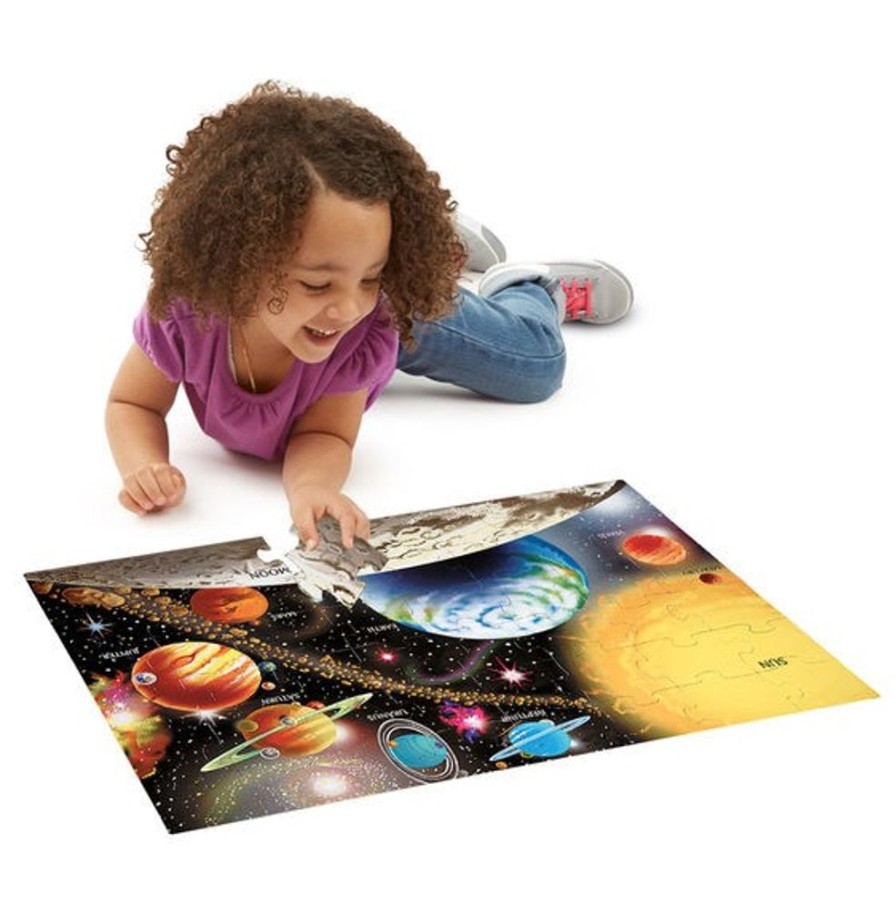 Spielzeug Melissa and Doug | Puzzle Boden - Sonnensystem, 48 Teile