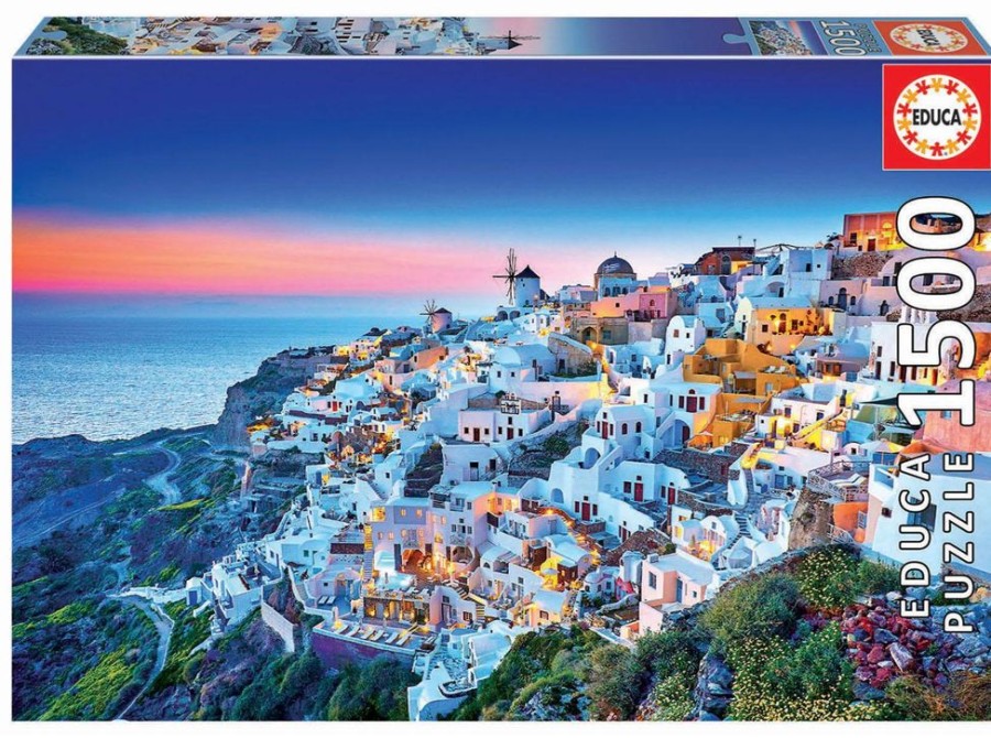 Spielzeug Educa | Puzzle M. 1.500 Teilen - Santorini