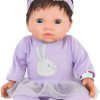 Spielzeug Tiny Treasures | Puppe 1.255 Gramm - Brunette Madchen 45 Cm