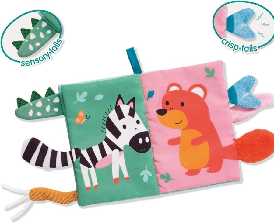 Spielzeug SES Creative | Stoffbuch Fur Babys Mit Tierschwanzen