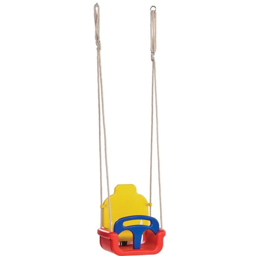 Spielzeug KBT Play | 3-In-1 Babyschaukel - Gelb/Rot