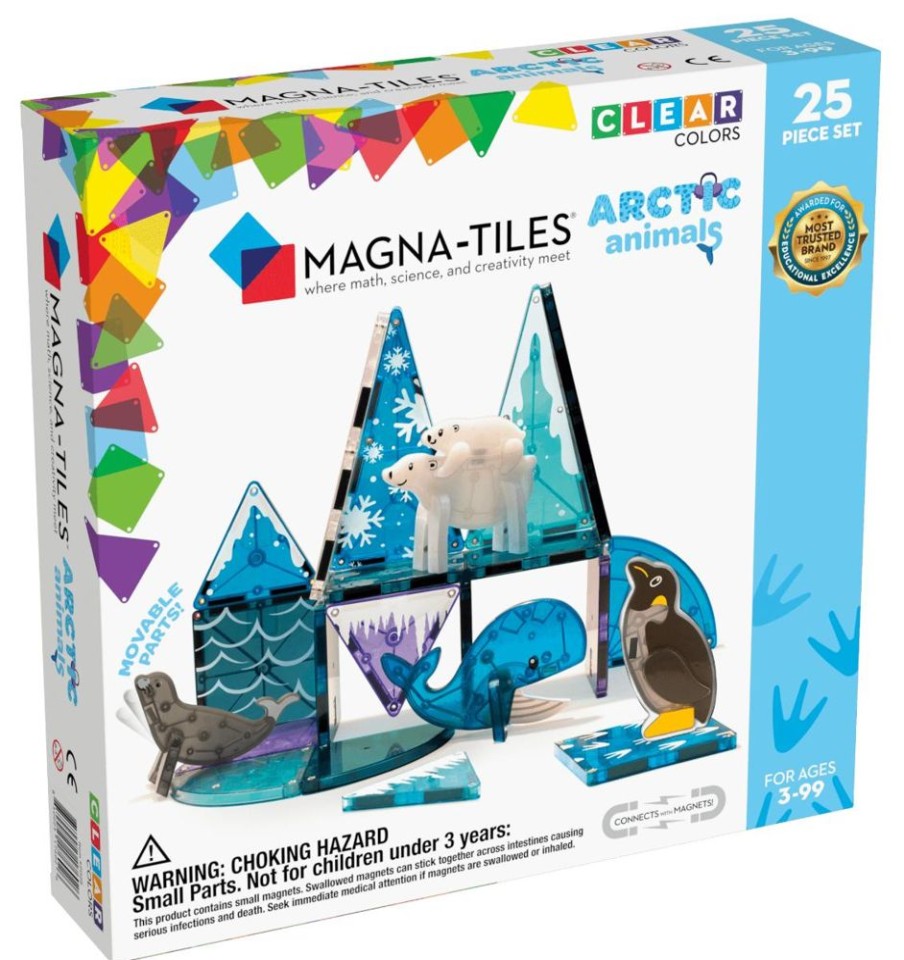 Spielzeug Magna-Tiles | Magna-Tiles | Arktische Tiere, 25 Stck.