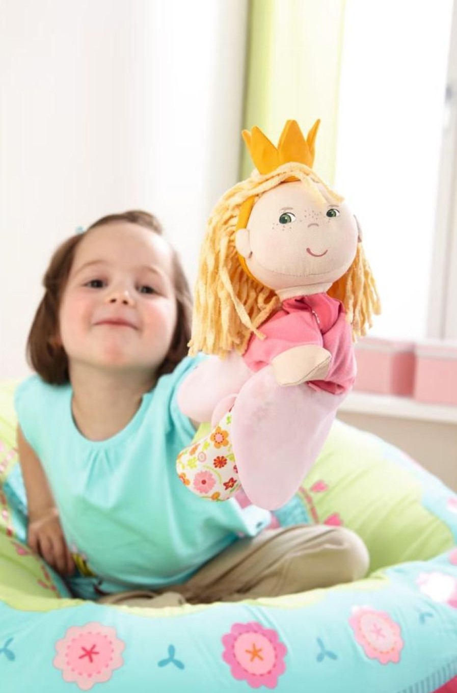 Spielzeug Haba | Handpuppe Prinzessin, Blond (26 Cm)