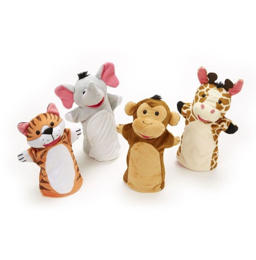 Spielzeug Melissa and Doug | Handpuppen - Safaritiere, 4 Stk.