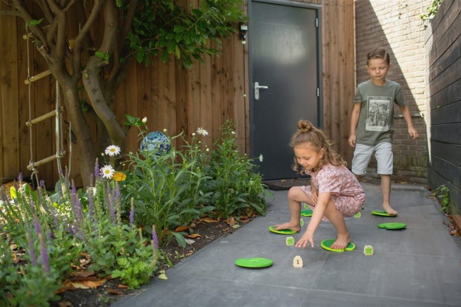 Spielzeug BS Toys | Finde Die Frosche Im Seerosenteich