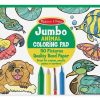 Spielzeug Melissa and Doug | Malbuch Jumbo - Tiere