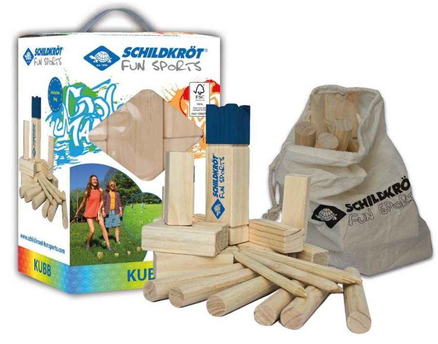 Spielzeug ToyAcademy | Wikingerspiel Kubb