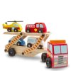 Spielzeug Melissa and Doug | Autotransporter - Mit Rettungsfahrzeugen