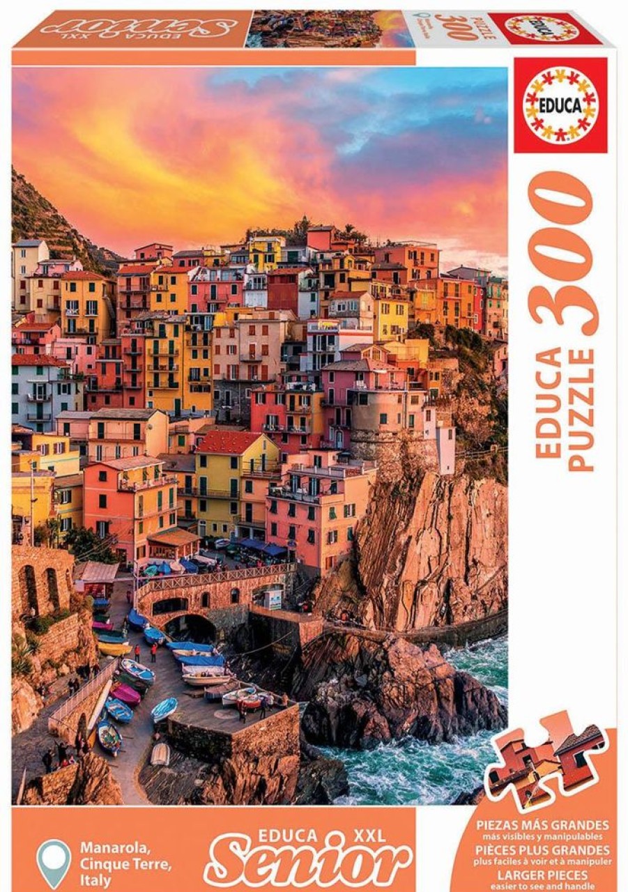 Spielzeug Educa | Puzzle M. 300 Teilen - Cinque Terre, Italien