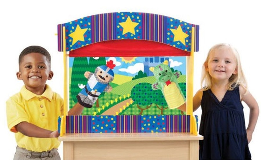 Spielzeug Melissa and Doug | Puppentheater Tischmodell