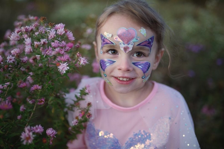 Spielzeug Great Pretenders | Face Stickers - Schmetterling / Fee