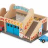 Spielzeug Melissa and Doug | Parkhaus Und Tankstelle