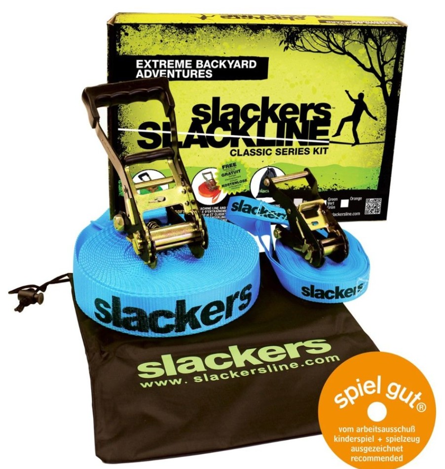 Spielzeug Slackers | Slackers Slackline Mit Hilfsseil