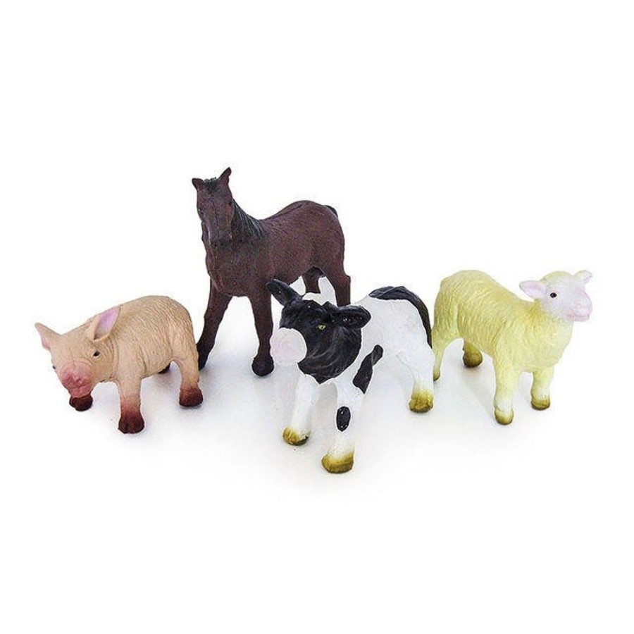 Spielzeug Green Rubber Toys | Bauernhoftiere Aus Naturgummi