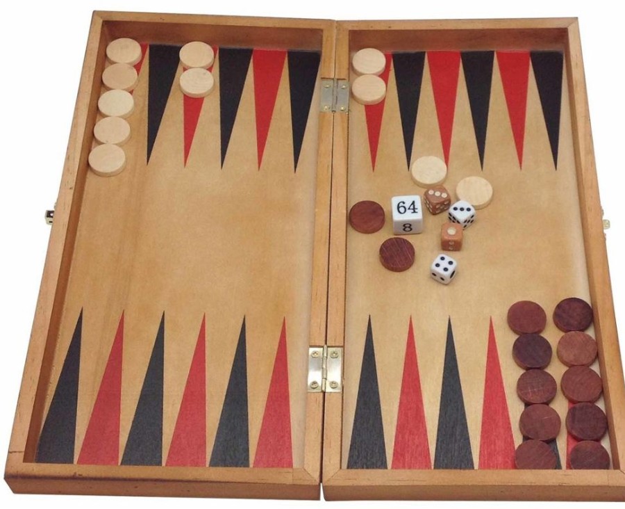 Spielzeug Magni | 3-In-1 Brettspiele Im Holzkoffer