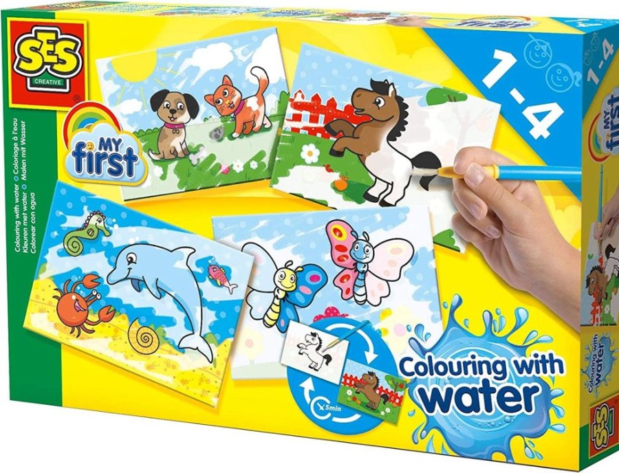 Spielzeug SES Creative | My First - Malen Mit Wasser - Tiere