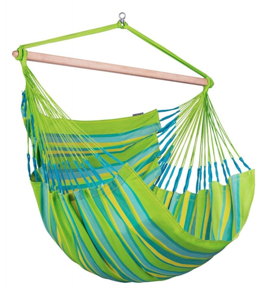 Spielzeug La Siesta | Hangesessel Kingsize - Outdoor - Lime