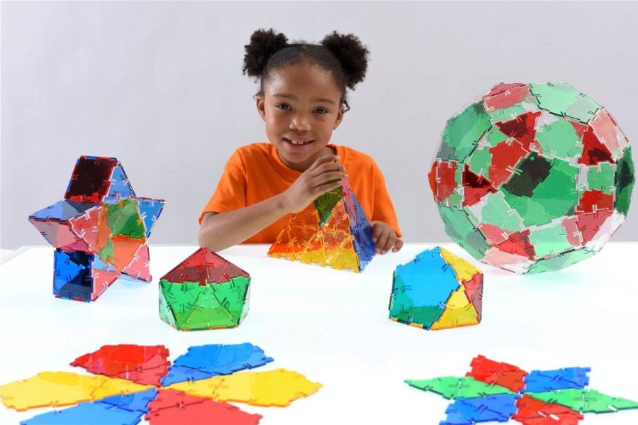 Spielzeug Polydron | Polydron Transparent Set - 164 Teile