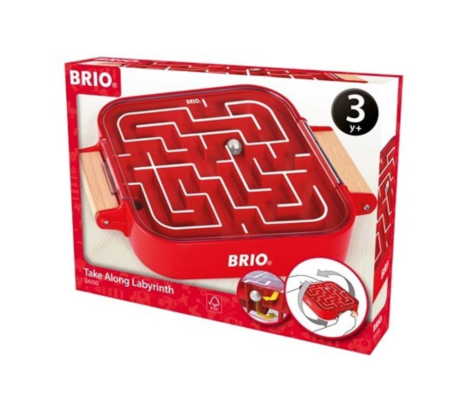 Spielzeug BRIO | Labyrinthspiel Zweiseitig