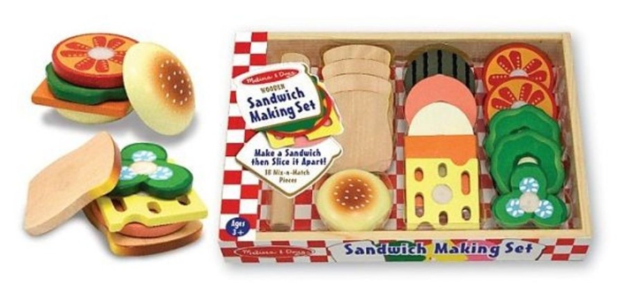 Spielzeug Melissa and Doug | Spielessen - Sandwichbar