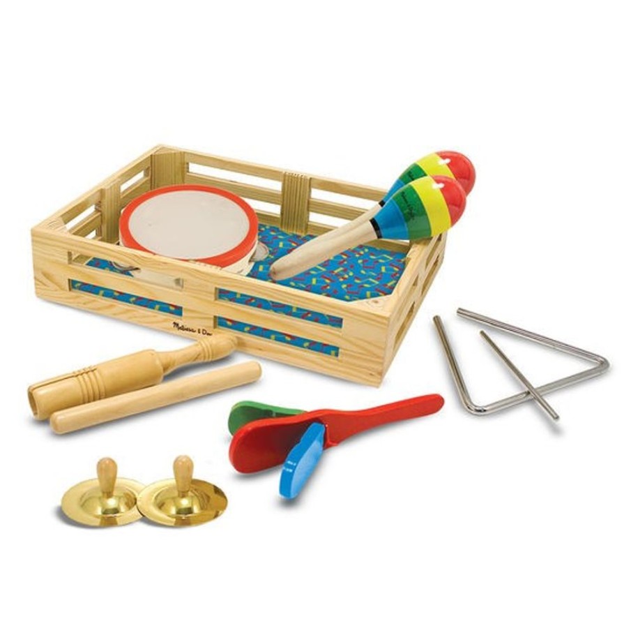 Spielzeug Melissa and Doug | Musikkiste Mit 7 Instrumenten