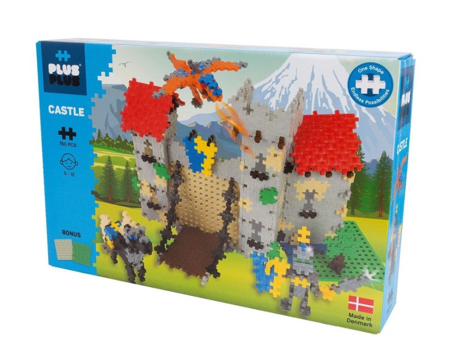 Spielzeug Plus-Plus | Plus-Plus Basis - Burg, 760 Stk.