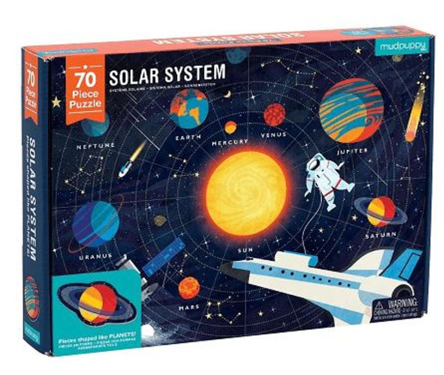 Spielzeug Mudpuppy | Puzzle Sonnensystem - 70 Teile