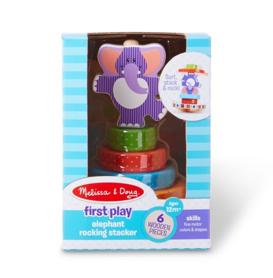 Spielzeug Melissa and Doug | Stapelturm - Elephant