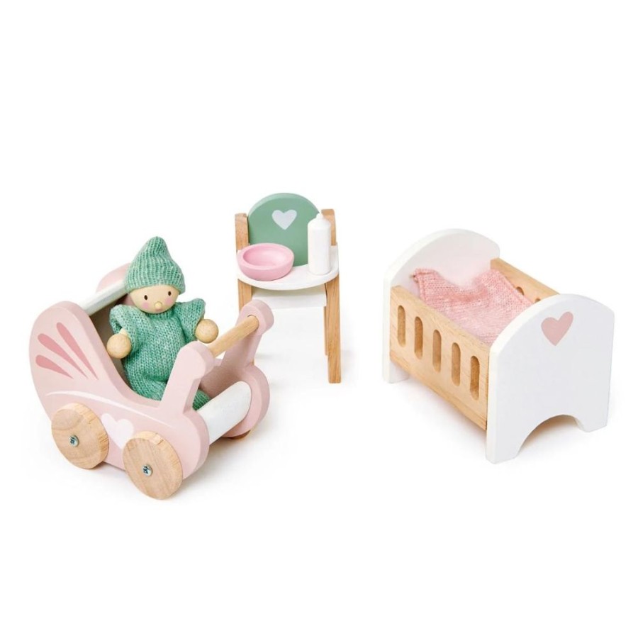 Spielzeug Tender Leaf | Puppenhausmobel - Babyzimmer