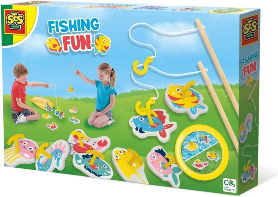 Spielzeug SES Creative | Angelspiel - Angel Die Kleinen Fische