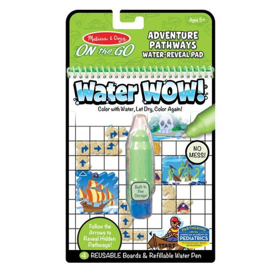 Spielzeug Melissa and Doug | Water Wow - Finde Den Weg, Abenteuer