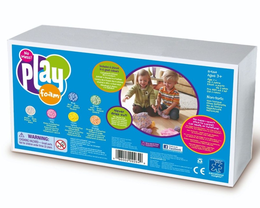 Spielzeug Learning Resources | Playfoam Jumbo-Paket - 6 Farben