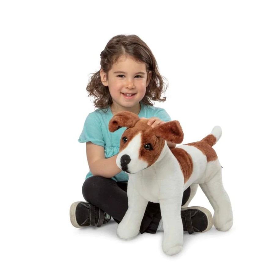 Spielzeug Melissa and Doug | Kuscheltier Aus Plusch - Jack Russell Terrier