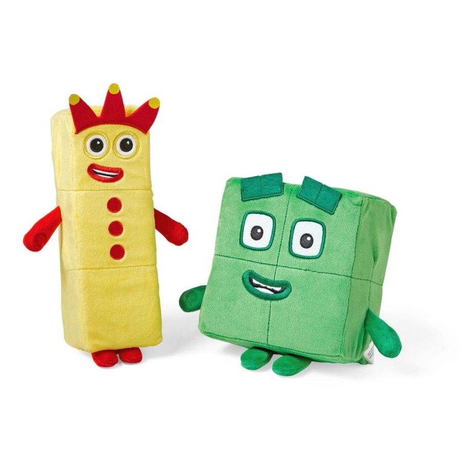 Spielzeug Learning Resources | Numberblocks Pluschfiguren - Drei Und Vier