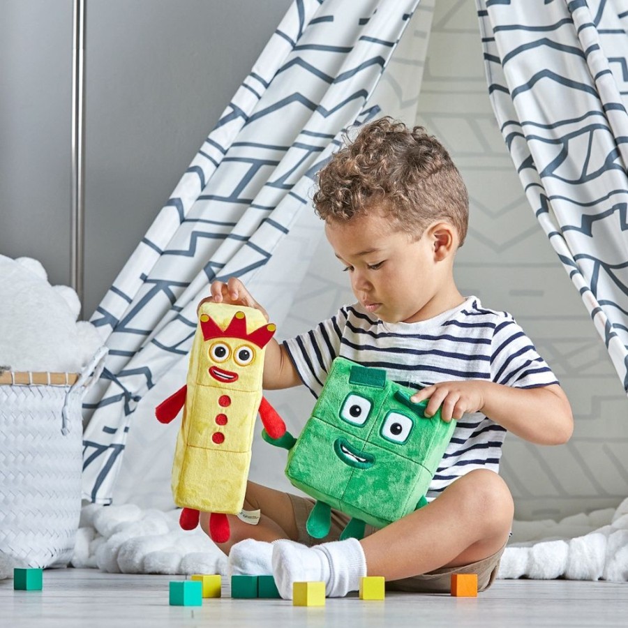 Spielzeug Learning Resources | Numberblocks Pluschfiguren - Drei Und Vier