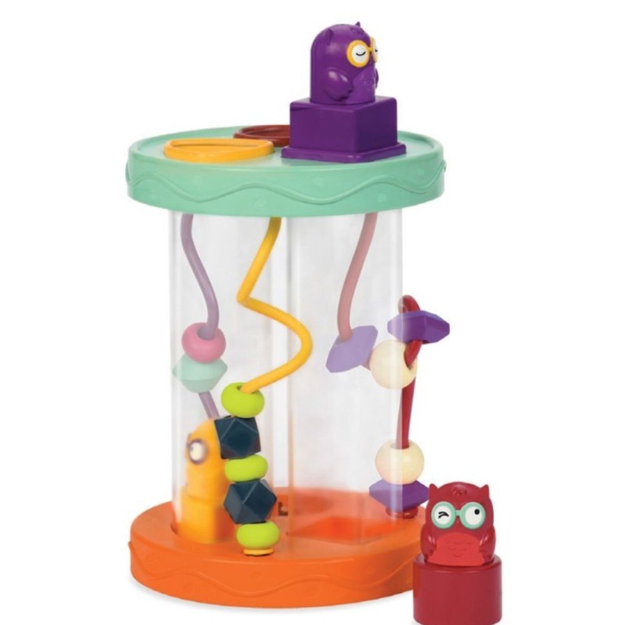 Spielzeug B. Toys | Steckkasten Hooty-Hoo - Mit Ton Und Aktivitaten