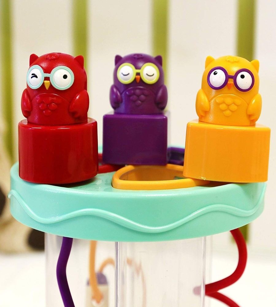 Spielzeug B. Toys | Steckkasten Hooty-Hoo - Mit Ton Und Aktivitaten