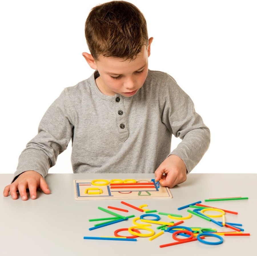 Spielzeug Toys for Life | Ringe Und Stabe - Lerne Formen Und Farben Kennen