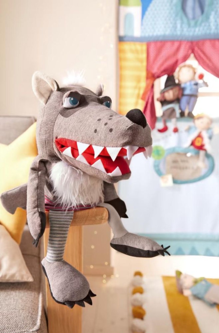 Spielzeug Haba | Handpuppe Wolf (37 Cm)