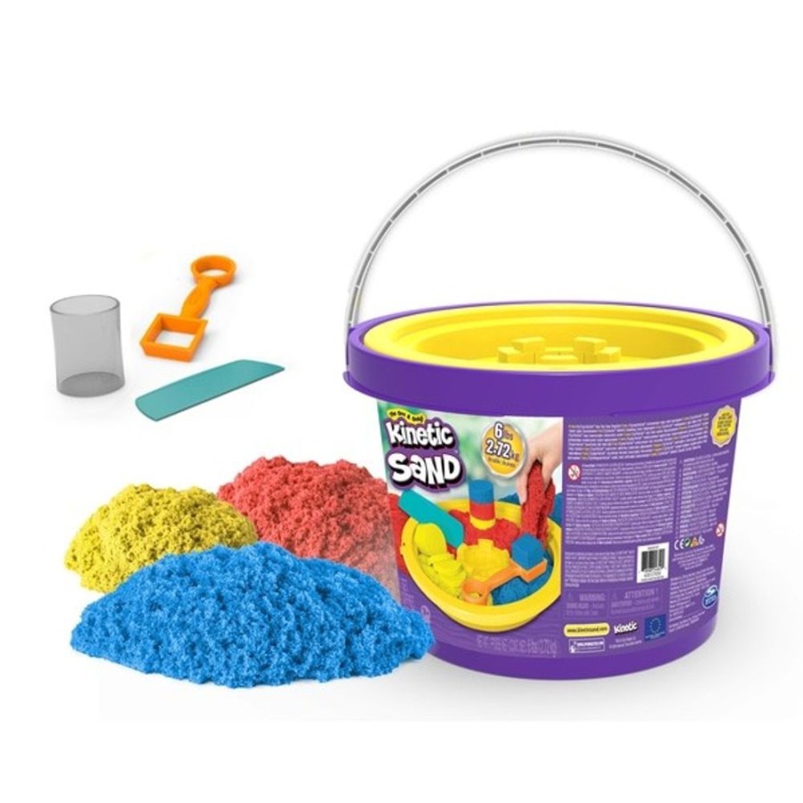 Spielzeug Kinetic Sand | Kinetic Sand® - Im Eimer, 2,7 Kg, Mit Werkzeug