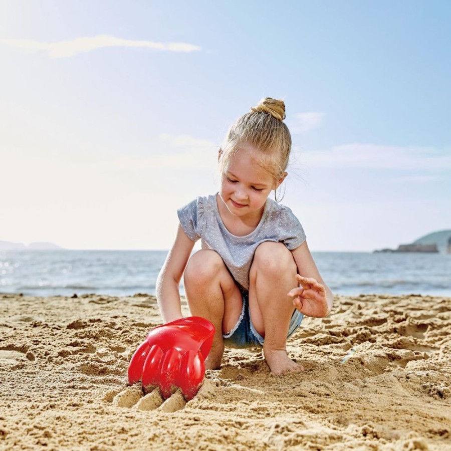 Spielzeug Hape | Sandspielzeug - Power-Klaue, Rot