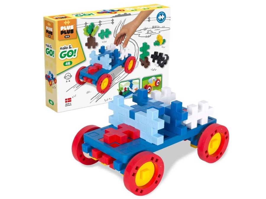 Spielzeug Plus-Plus | Plus-Plus Big - Make & Go! 46 Stk