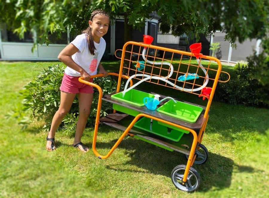 Spielzeug Beleduc | Mobiler Gartenspieltisch - Wasser & Sand