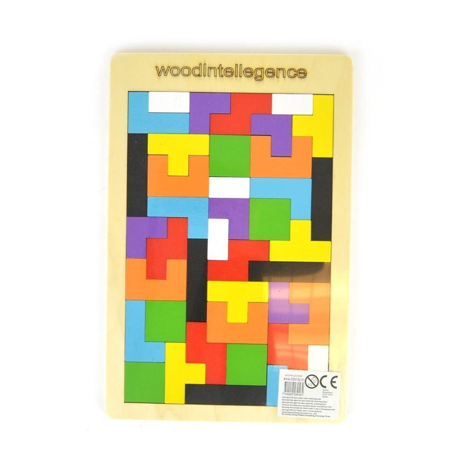 Spielzeug ToyAcademy | Holzpuzzle Tetris