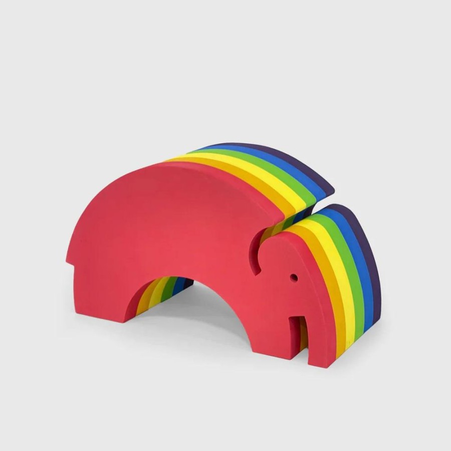 Spielzeug bObles | B0Bles Elefant L - Rainbow