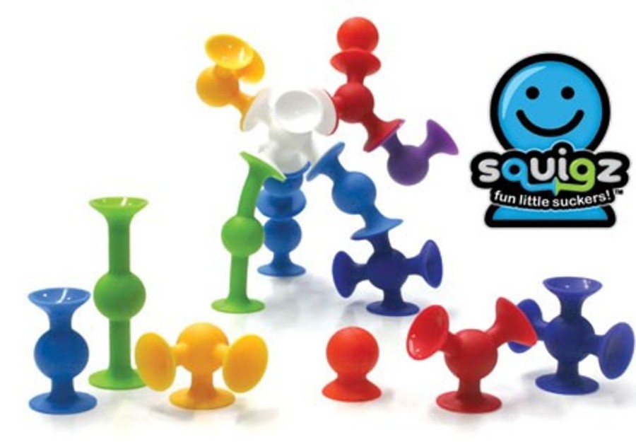 Spielzeug Fat Brain Toys | Konstruktionsspielzeug Squigz - 22 Teile