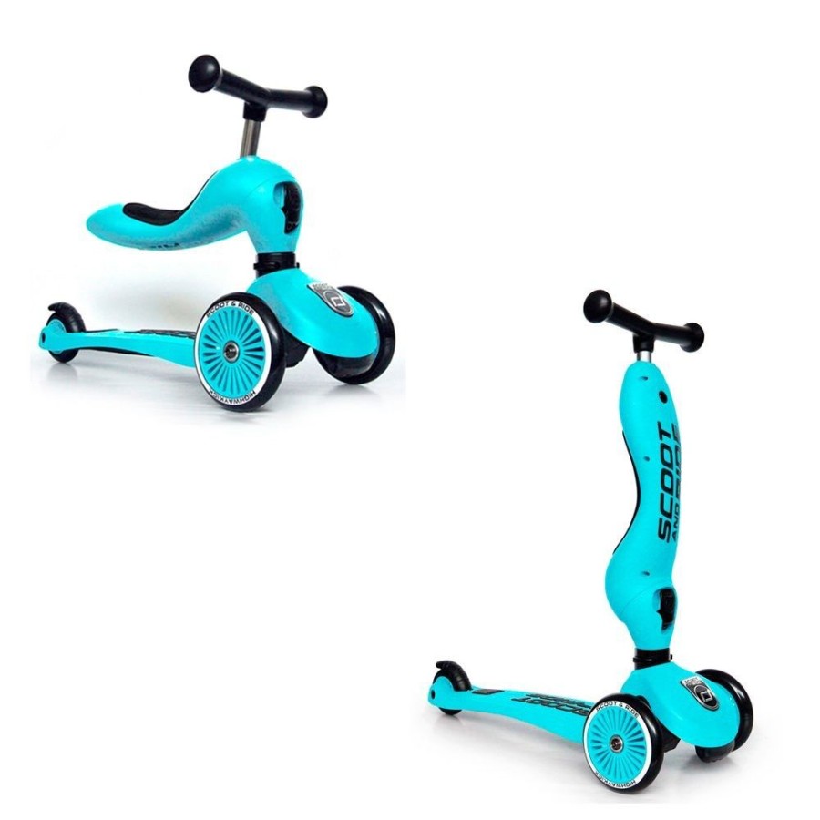 Spielzeug Scoot & Ride | Tretroller / Laufradkombi - Highwaykick 1, Blue