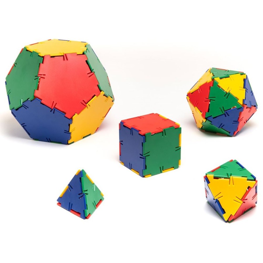 Spielzeug Polydron | Polydron Basis Anfangerset - 50 Teile