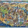 Spielzeug Educa | Puzzle, 500 Teile - Stadtplan New York